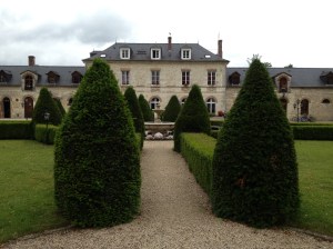 The stunning Chateau we stay in for our Champagne Tours!